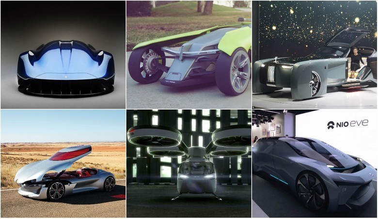 Концепты автомобилей будущего: мото‑машины, летающие авто, беспилотники и экотехника