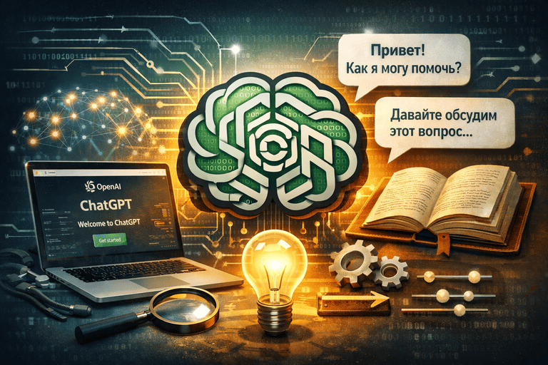 Что такое ChatGPT: как он работает, где найти официальный сайт и почему он «умеет говорить»